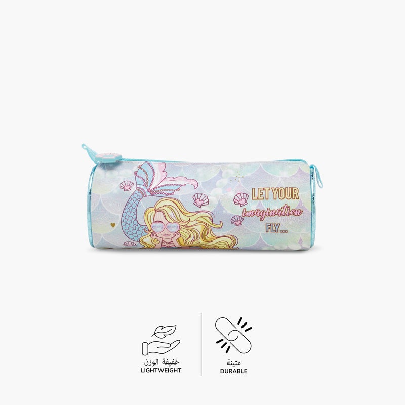 sami_studio Pouch-Mermaid-Collection-1 Cmprt-Zip (Polyester ) Multicolour \ 22X8X8 - Image 4